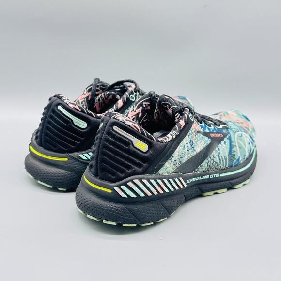 Brooks Shoes Womens 7.5 Multicolor Graffiti Adrenaline GTS 22 Running Sneakers - Picture 7 of 10
